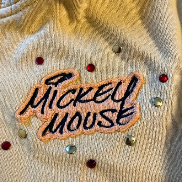 Disney Yellow Hoodie with Zip - Picture 3 of 13